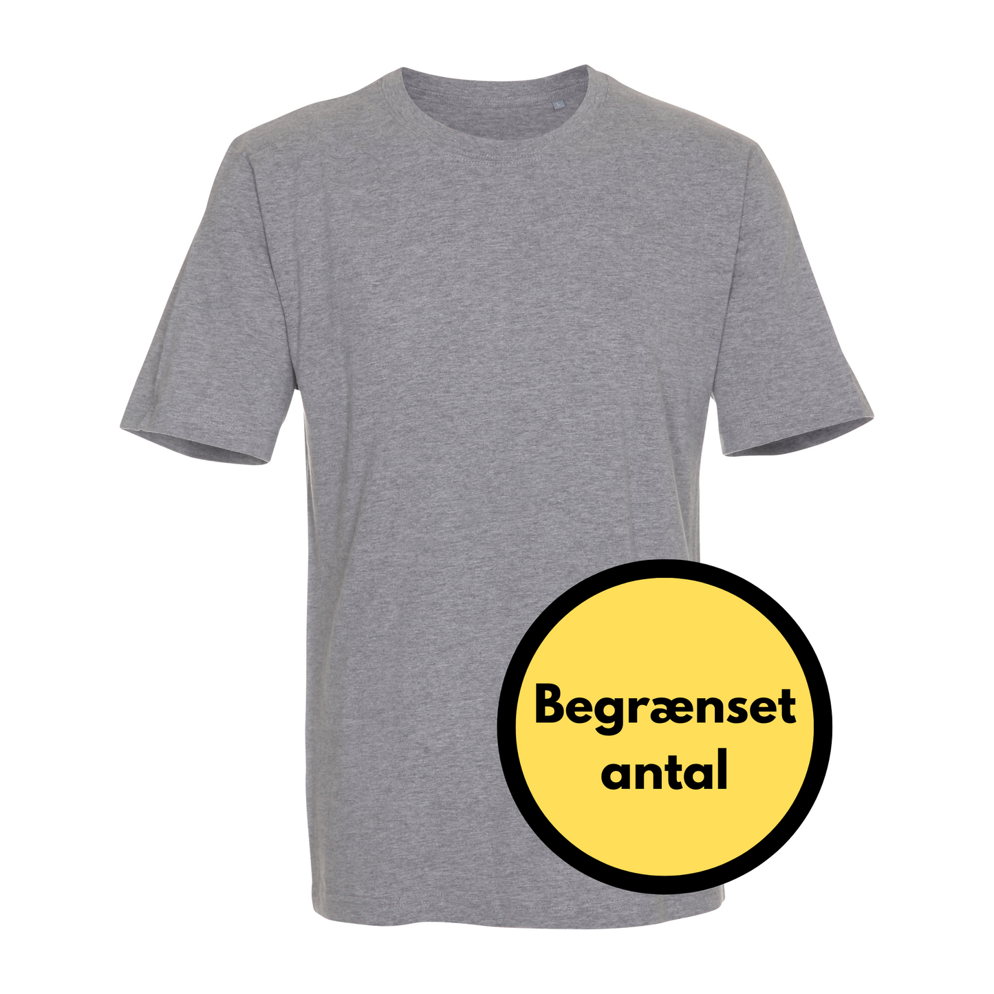 Økologisk Basic T-Shirt - Grå