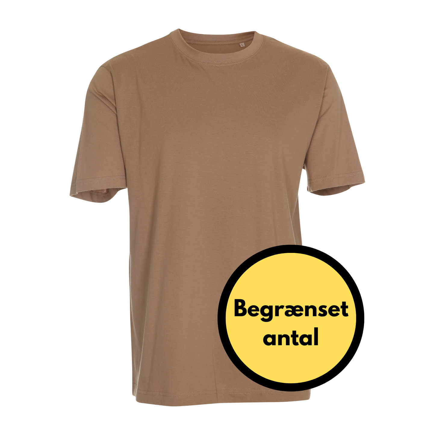 Økologisk Basic T-Shirt - Khaki