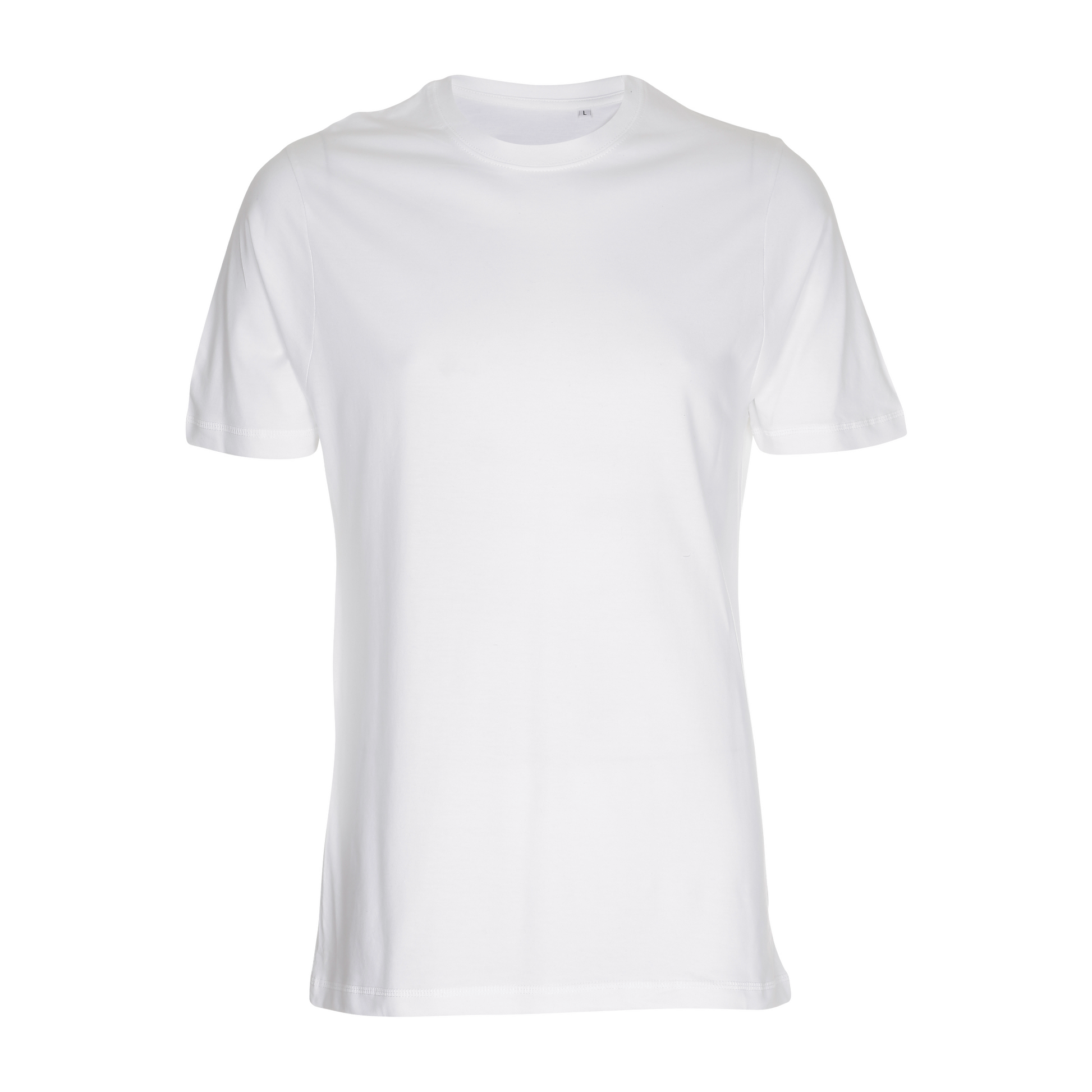 Økologisk Fitted T-Shirt - Hvid