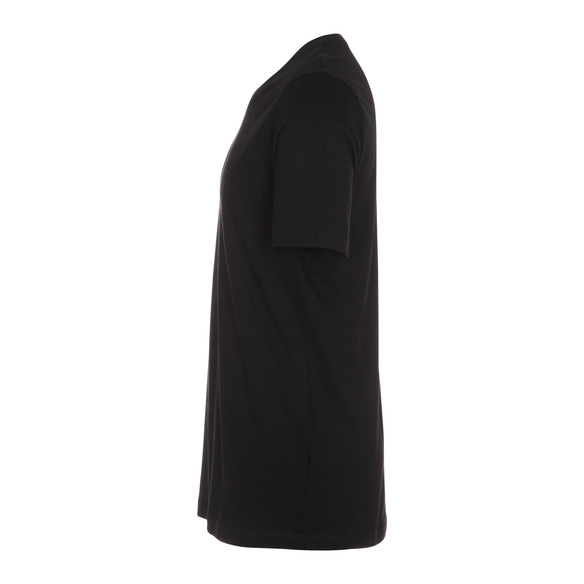 Økologisk V-Neck T-Shirt - Sort
